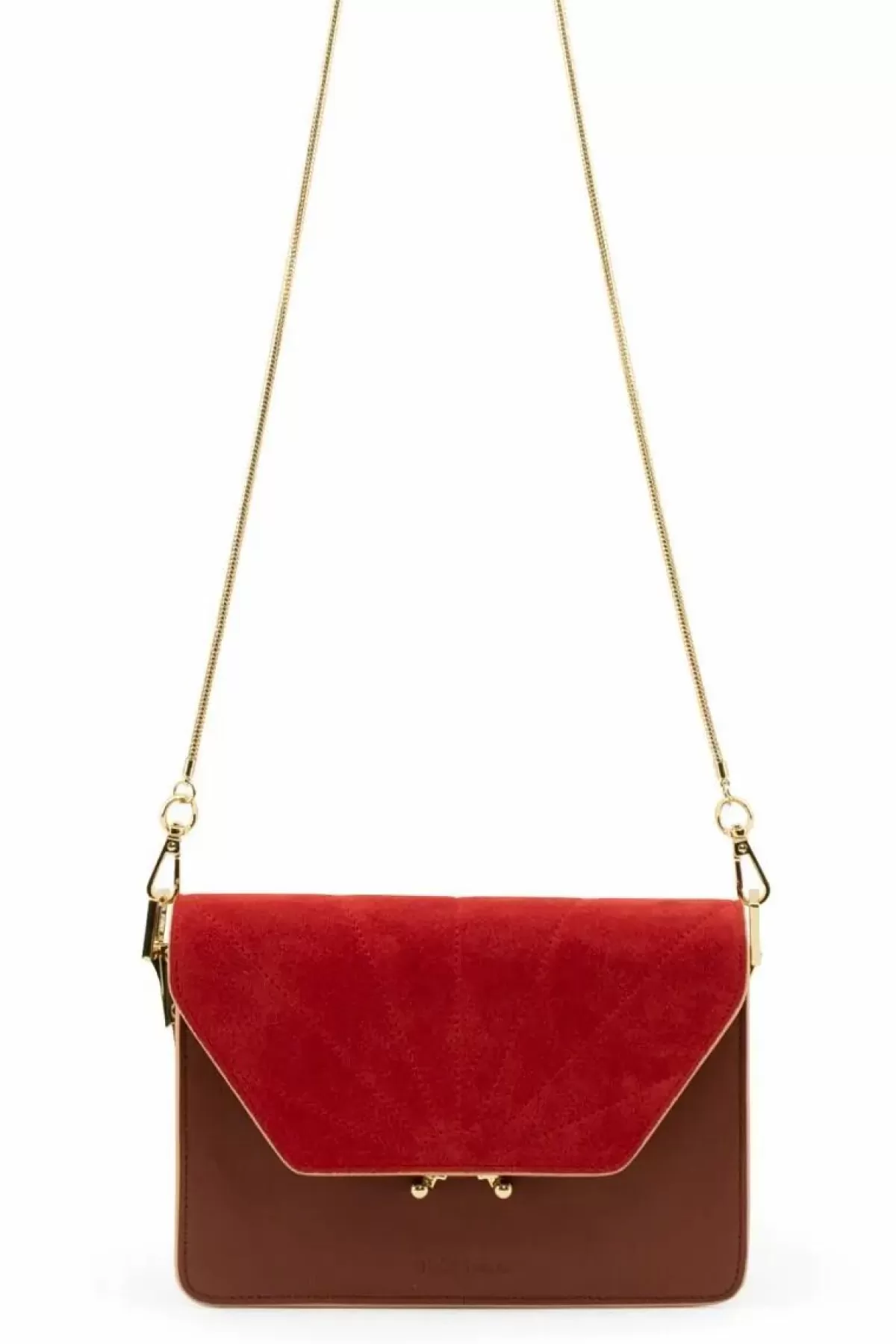 Danefæ Taschen>Sticky Lemon Shoulder Bag Colore Faded Burgundy/Poppy Red