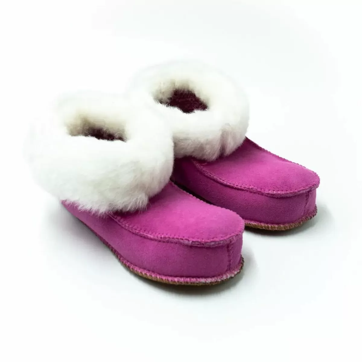 Online Uld Futter Junior Pink Kinder Hausschuhe