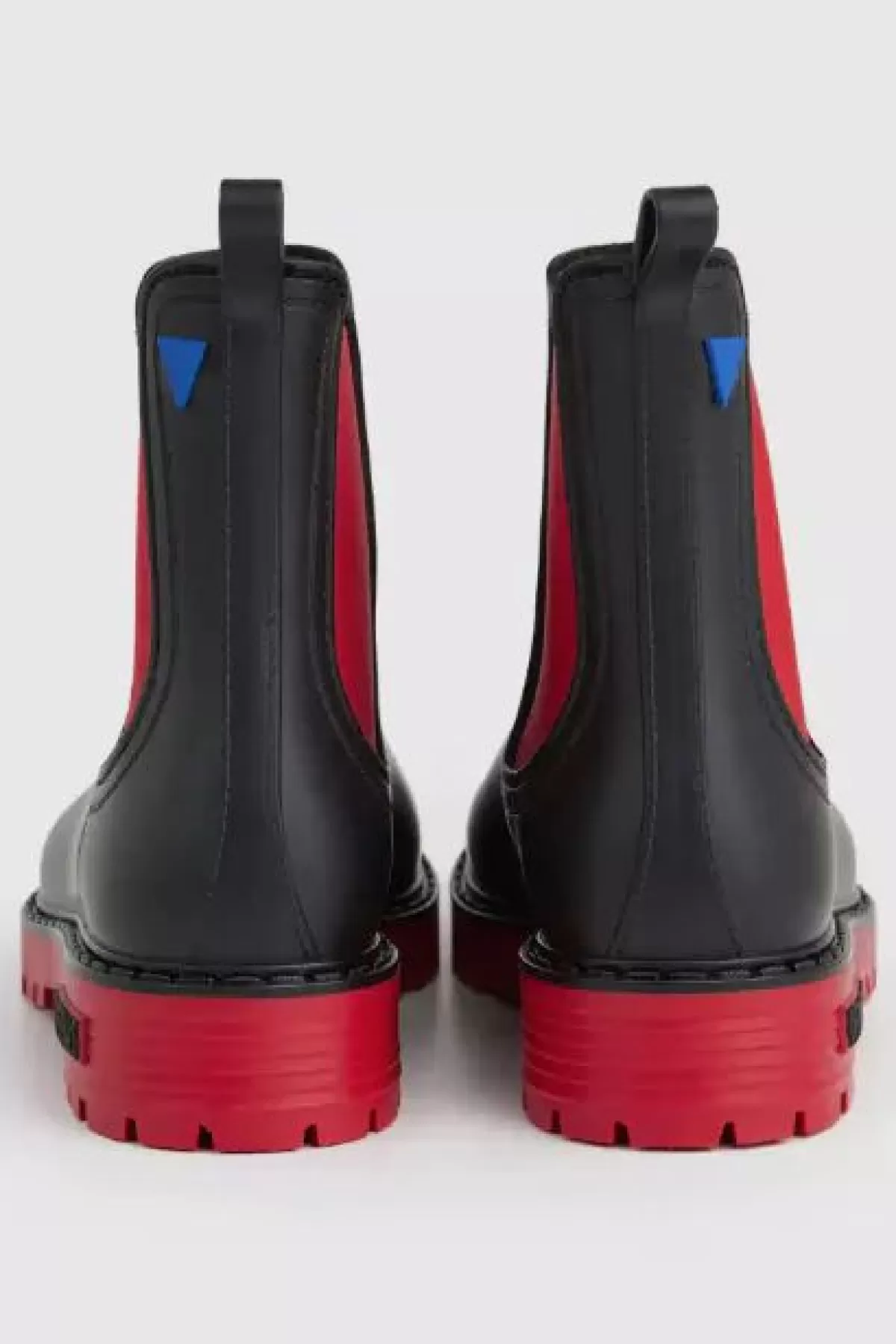 Danefæ Gummistiefel>Verbenas Gaudi Mate Negro/Rojo