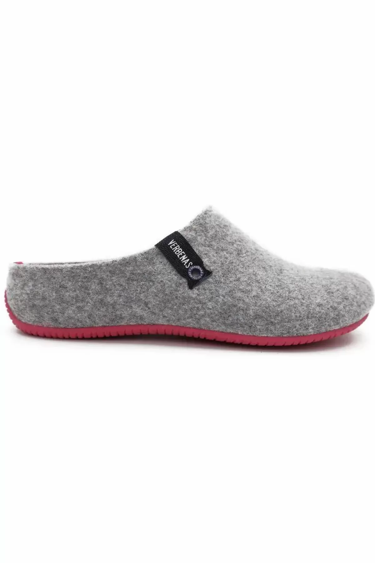 Danefæ Hausschuhe>Verbenas York Fieltro Pet Combi Gris/Fucsia