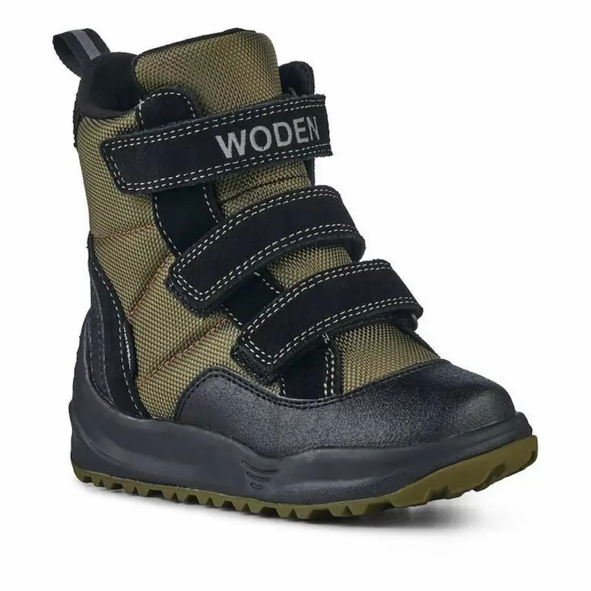 New Woden Adrian Boot Kids Dark Olive Kinder Winterstiefel