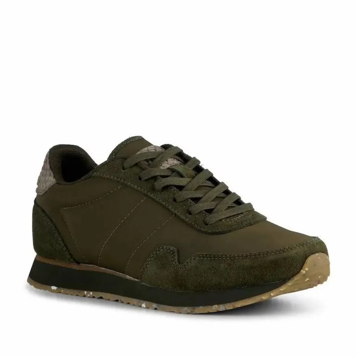 Danefæ Sneakers>Woden Nora Iii Leather Dark Olive