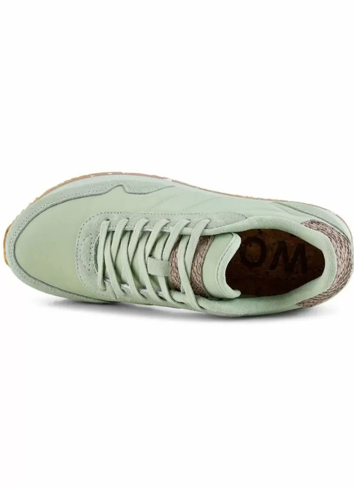 Danefæ Sneakers>Woden Nora Iii Leather Green Lily