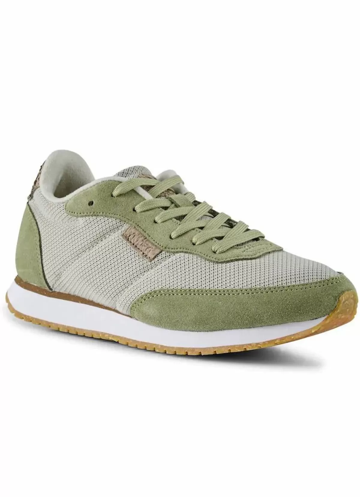 Danefæ Sneakers>Woden Signe Dusty Olive/Pelican