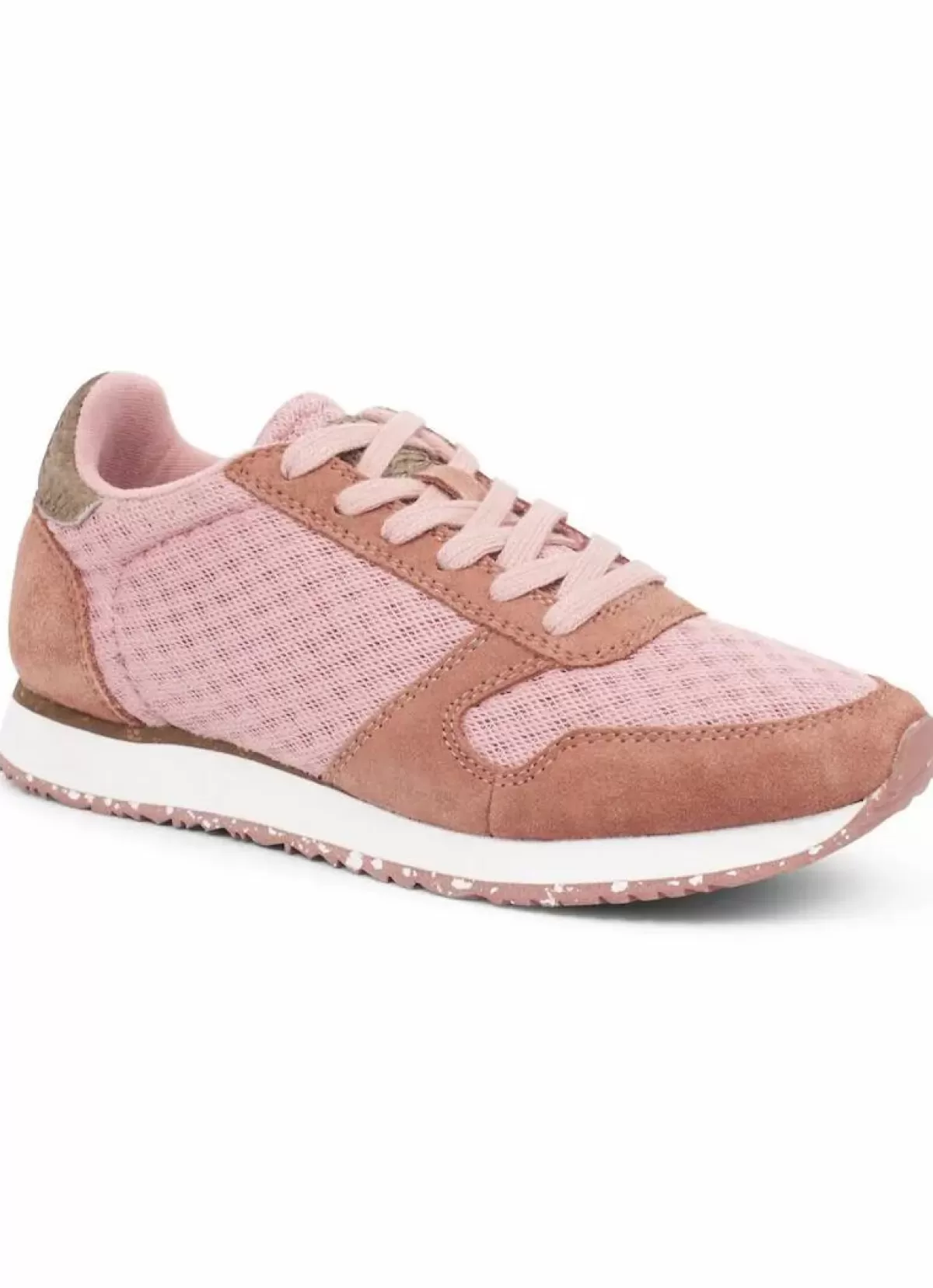 Danefæ Sneakers>Woden Ydun Suede Mesh Ii Canyon Rose/Soft Pink