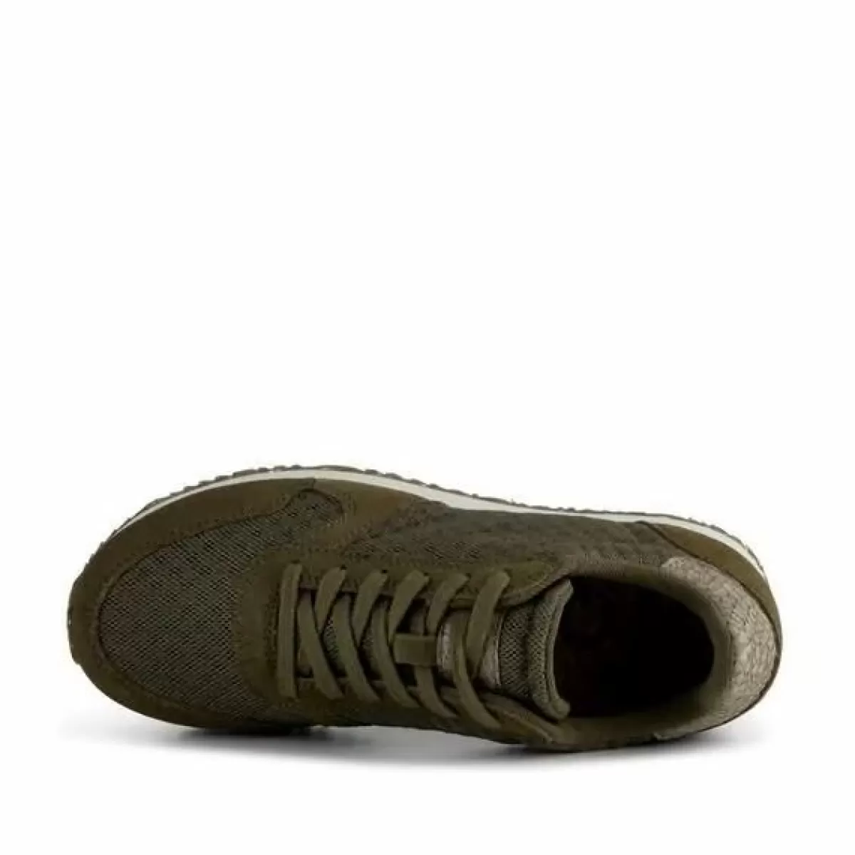 Danefæ Sneakers>Woden Ydun Suede Mesh Ii Dark Olive