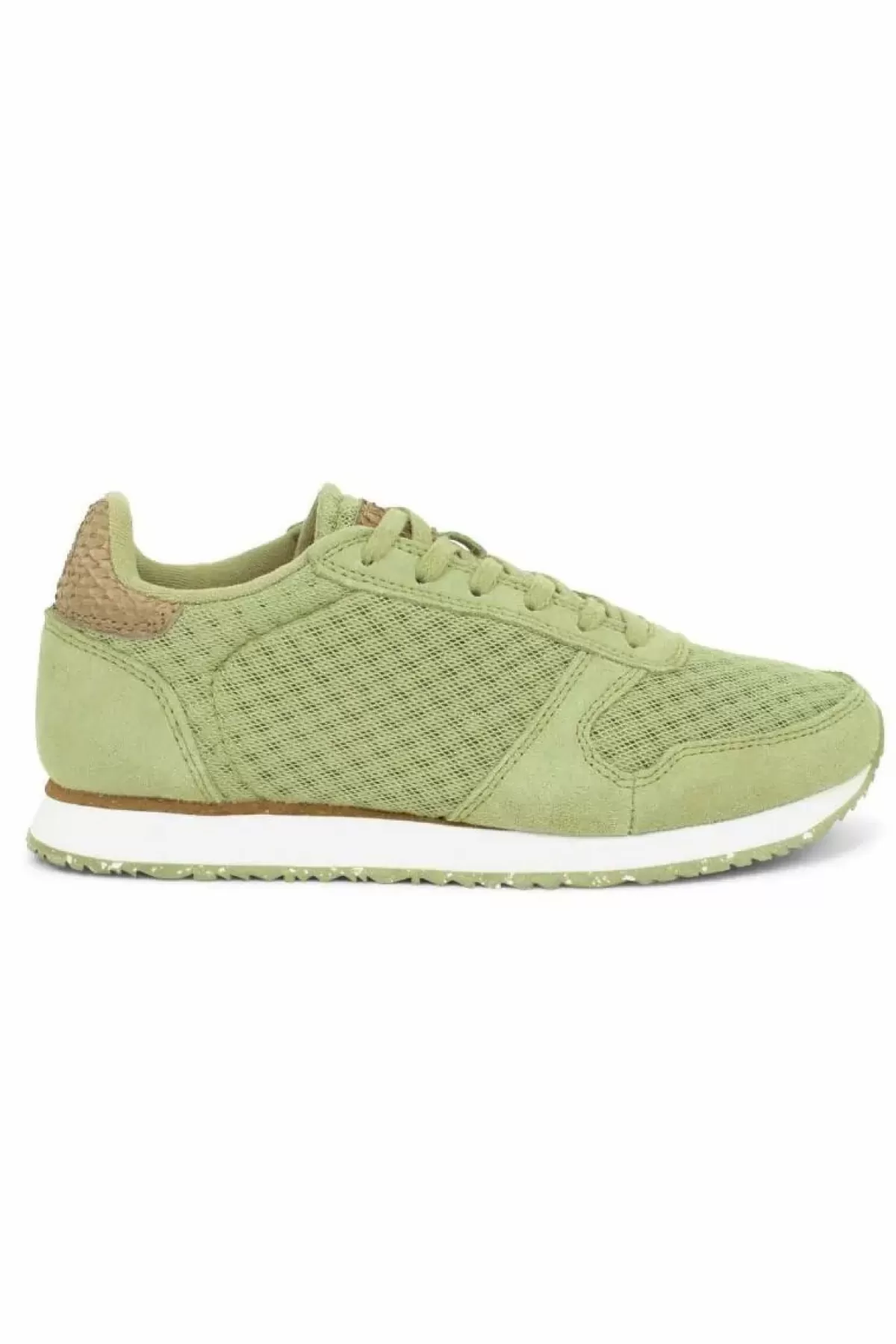 Danefæ Sneakers>Woden Ydun Suede Mesh Ii Dusty Olive