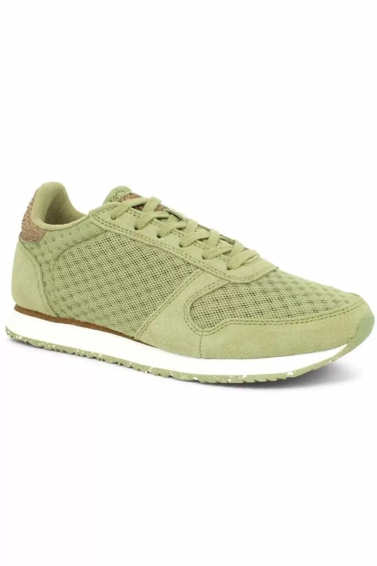 Danefæ Sneakers>Woden Ydun Suede Mesh Ii Dusty Olive