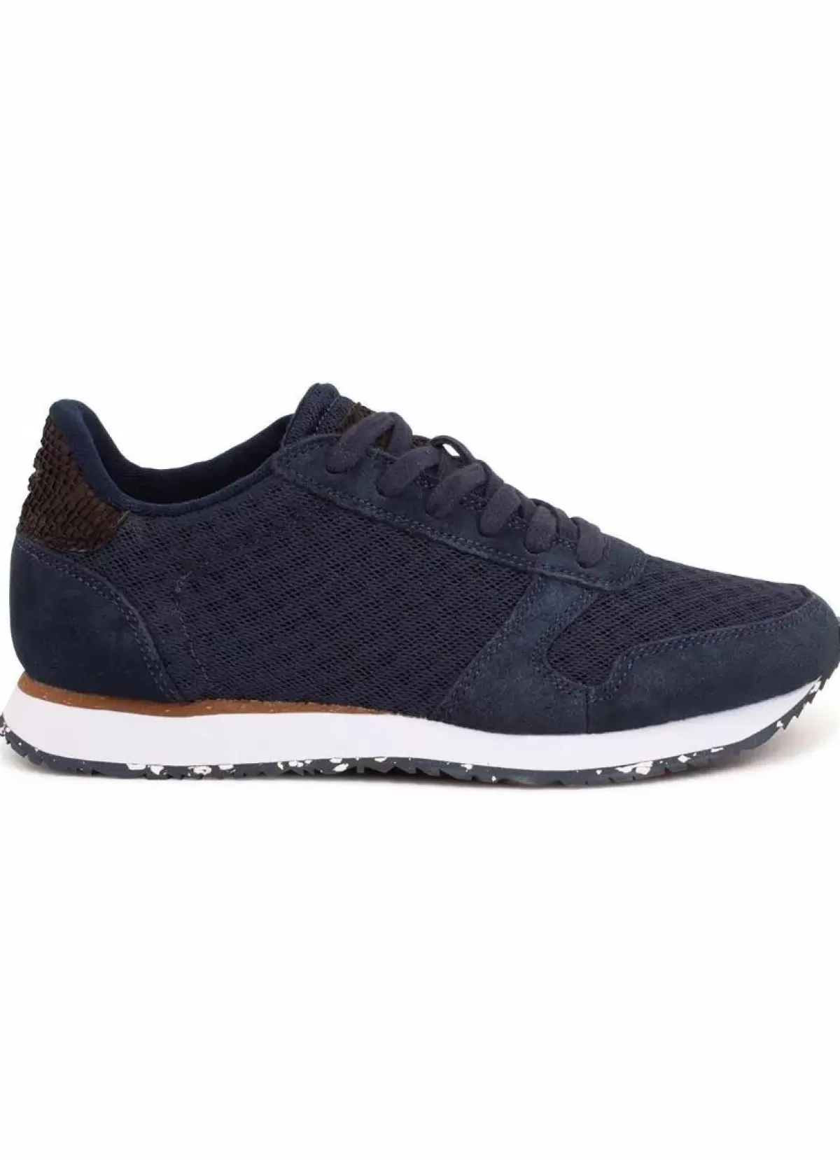 Danefæ Sneakers>Woden Ydun Suede Mesh Ii Navy