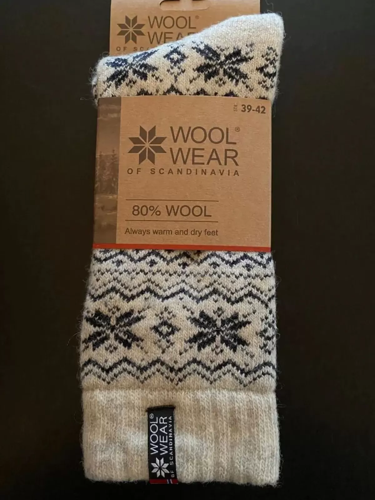 Danefæ Socken Und Strümpfe>Woolwear Ragsok Icestar Grey/Koks Nr.103